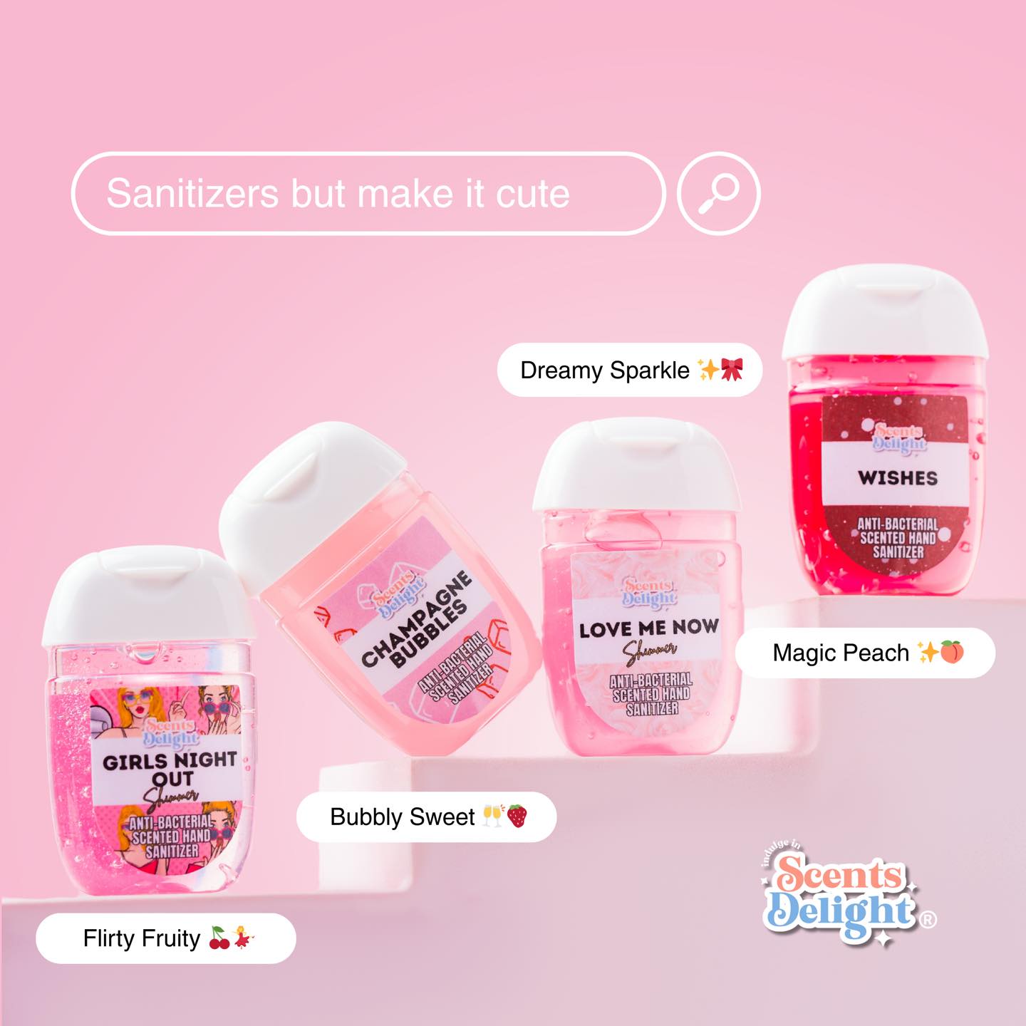 Scents Delight Perfumed Hand Gel