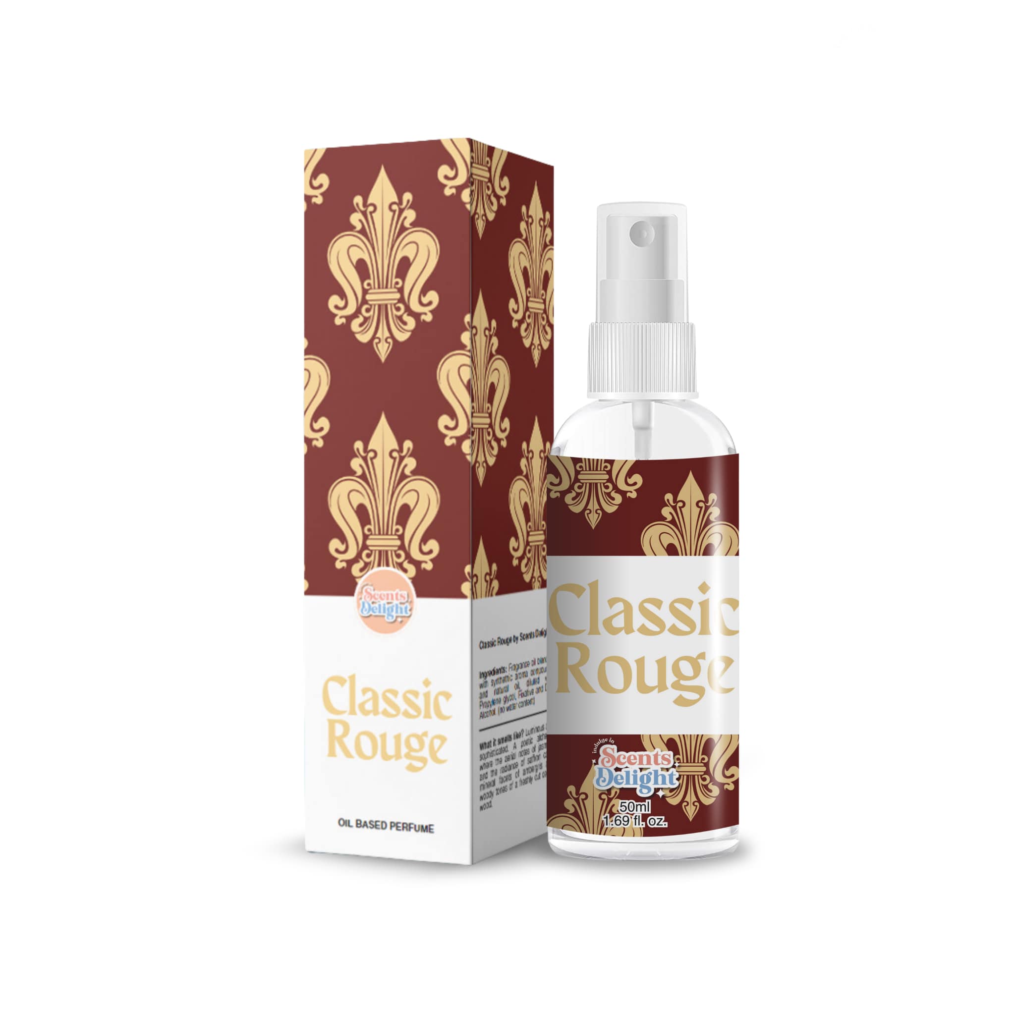 Scents Delight 50 ml Inspired Oil Based Perfumes