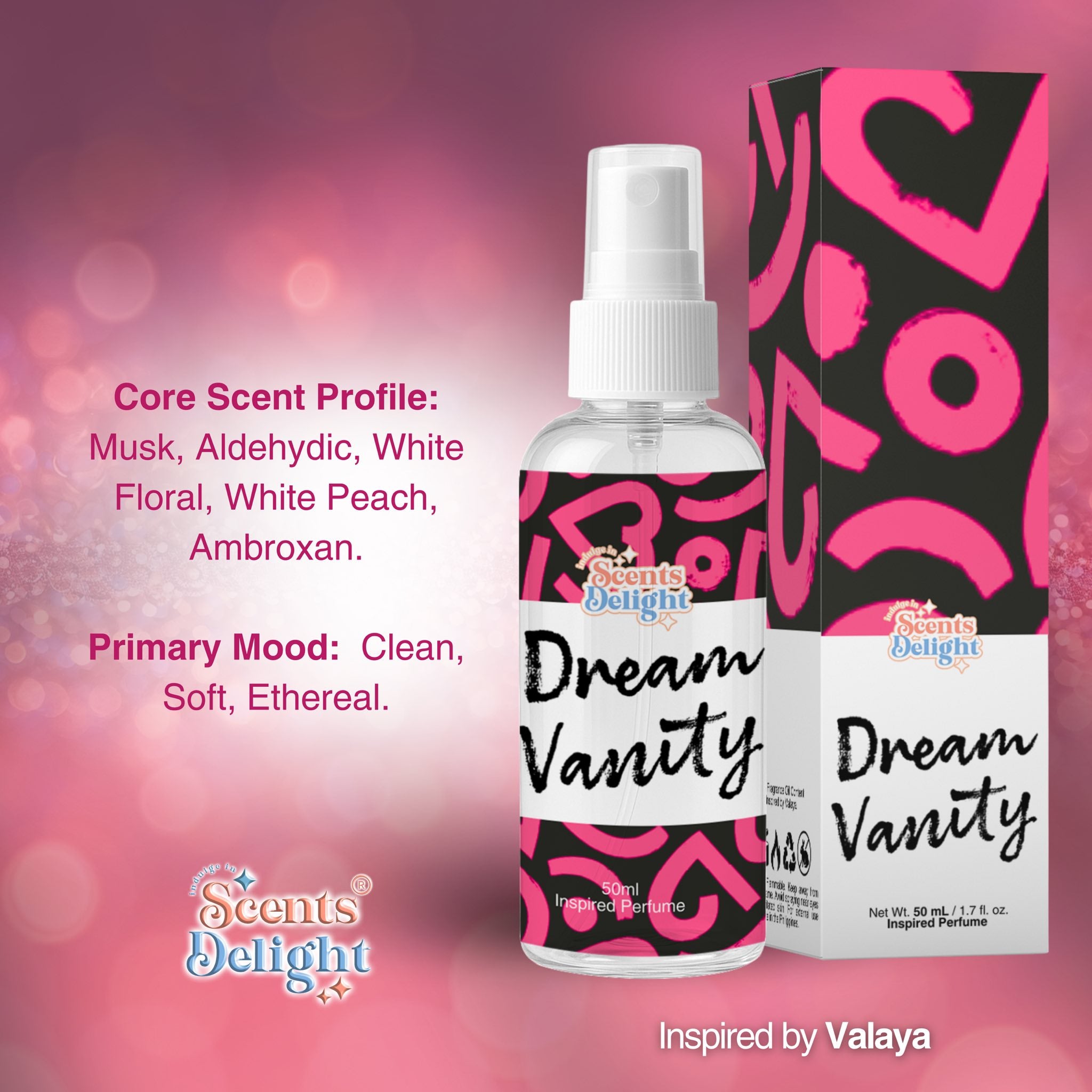 Scents Delight 50 ml Inspired Oil Based Perfumes