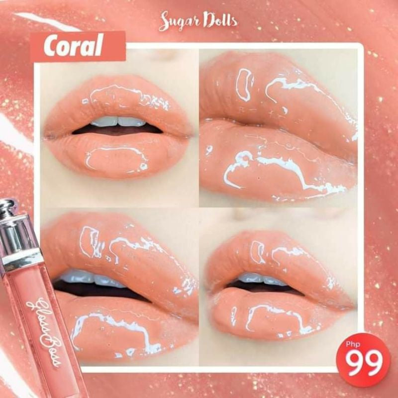 Sugar Dolls Gloss Boss Lip Gloss ❤ Lip Plumper ❤ Lip Moisturizer (5ml)