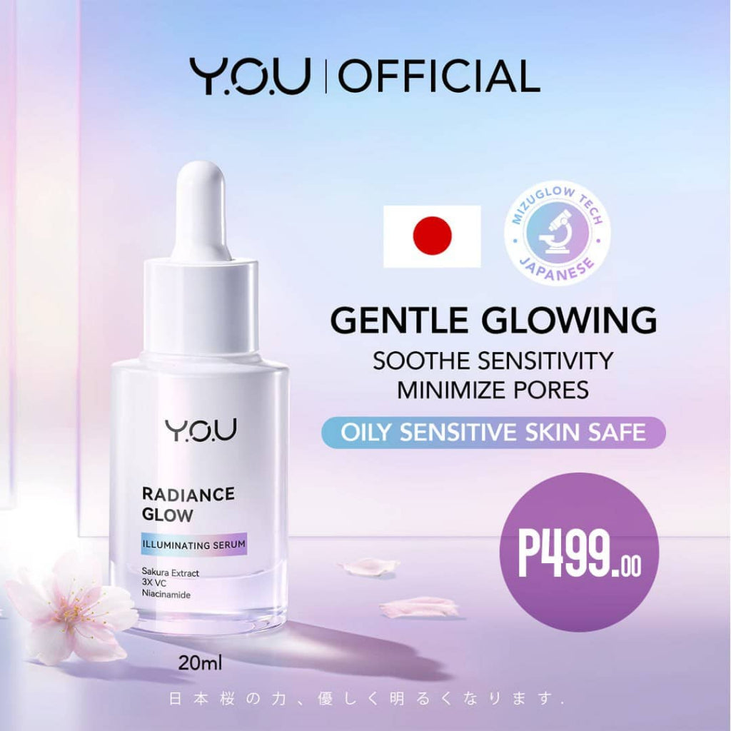 Y.O.U Radiance Glow Series Pores Minimizing (Glass Skin Effect)