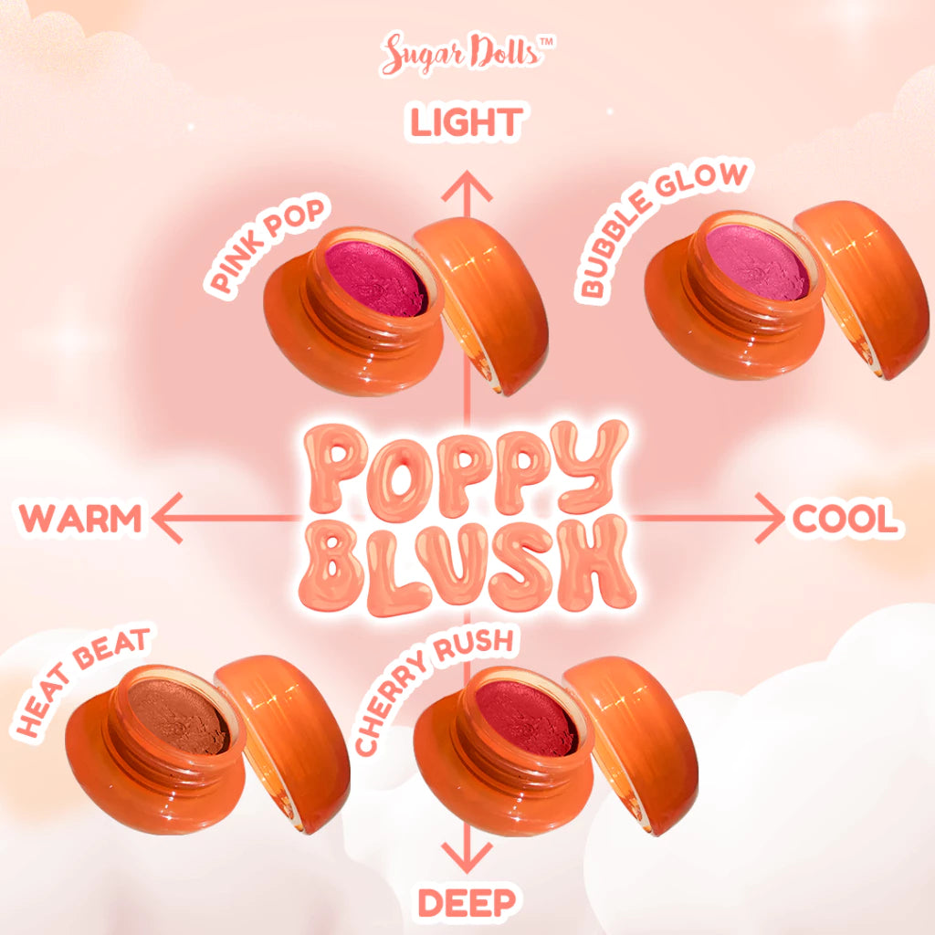 Sugar Dolls Poppy Blush – Where Blush Meets Glow
