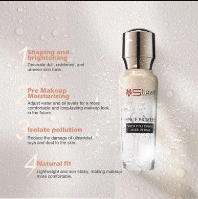Shawill 6H Long Wearing Primer Face Primer Face Makeup Base Natural Finish S5009